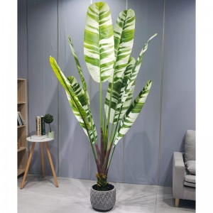 Simulatie Palm Tree Artificial Plant zeer aanpasbare levendige bananenboom voor tuinleverancier Bruiloft Decor Decorations Decorations