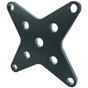 Aangepaste fabricage van mechanische onderdelen van ijzer en stalen plaat metaal metaal metalen