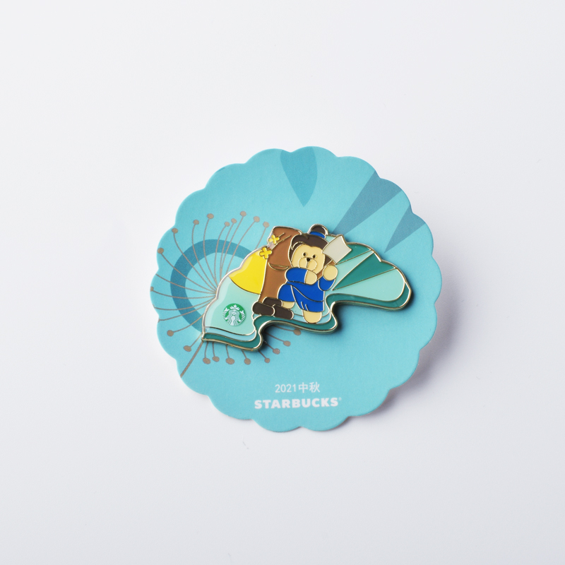 Aangepaste imitatie Email Comic Image Logo Badge, gratis voorbeeldkosten, geschikt voor verzameling, Gold Metal Badge Charms, Pin, Soft Email