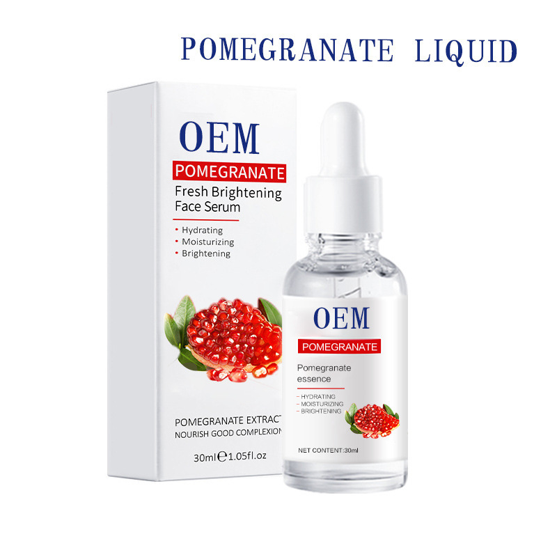 Granaatappelverlichte hydraterende set