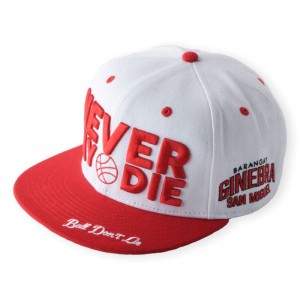 Groothandel op maat gemaakte hoogwaardige 6 paneel rood 3D -borduursellogo met plastic gespot katoen snapback caps 2d buikvoering print platte rand hoed