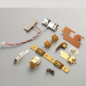 OEM Fabrikant Aangepaste Messing Kleine Plaatwerk Stempelen Onderdelen 5-sterren Metalen Stempelservice