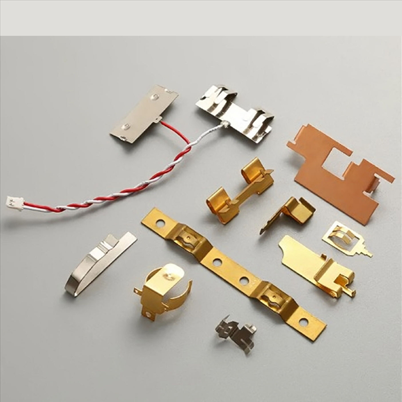 OEM Fabrikant Aangepaste Messing Kleine Plaatwerk Stempelen Onderdelen 5-sterren Metalen Stempelservice