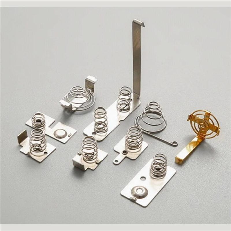 Metaal Stempelen Delen Koper Staal Elektrisch Elektrisch Elektronisch Contactbatterijcontactscherf