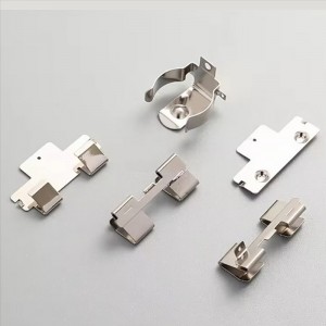 batterijcontactgranaatscherven Fabriek Aangepaste roestvrijstalen plaatwerkproductie Metalen stempelonderdelen