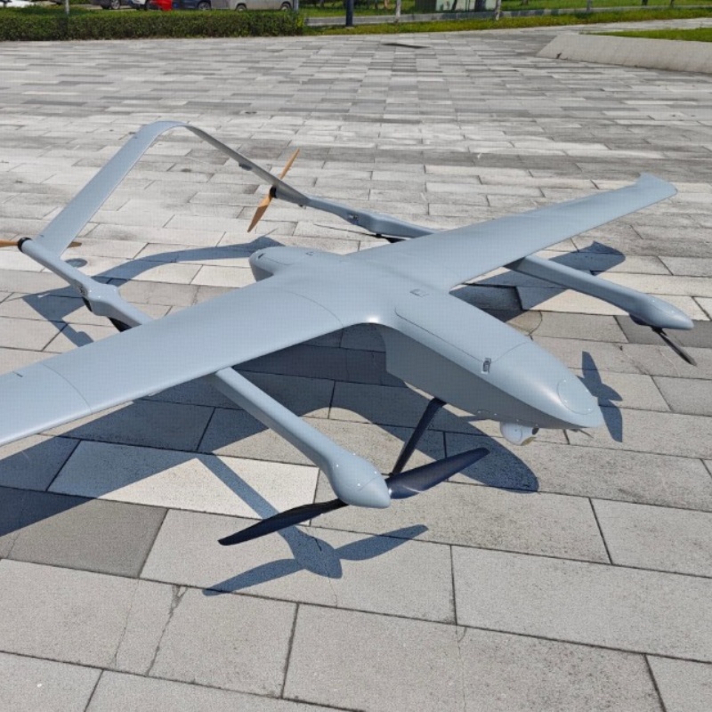 JH-48 15kg hybride VTOL drone met vaste vleugel