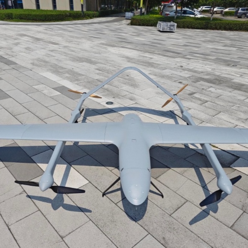 JH-48 15kg hybride VTOL drone met vaste vleugel