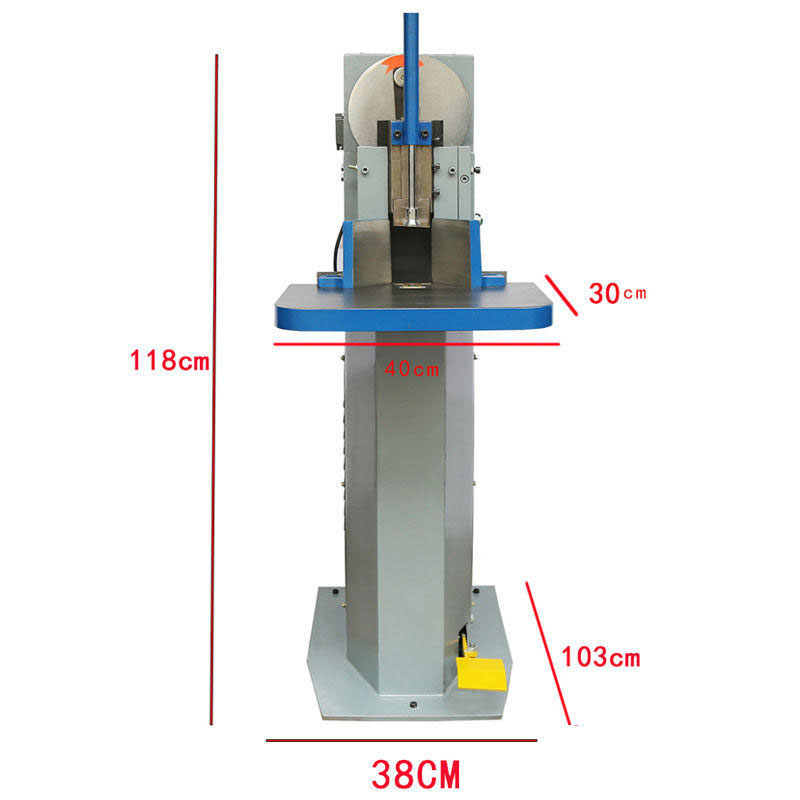JR-S400 Groot platform Elektrische verticale hoeksnijmachine Ronde hoeksnijder