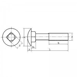 roestvrijstalen slotbout
