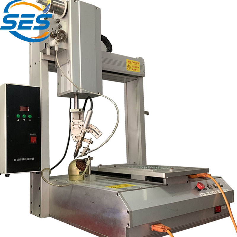 Automatische puntlassoldeermachine