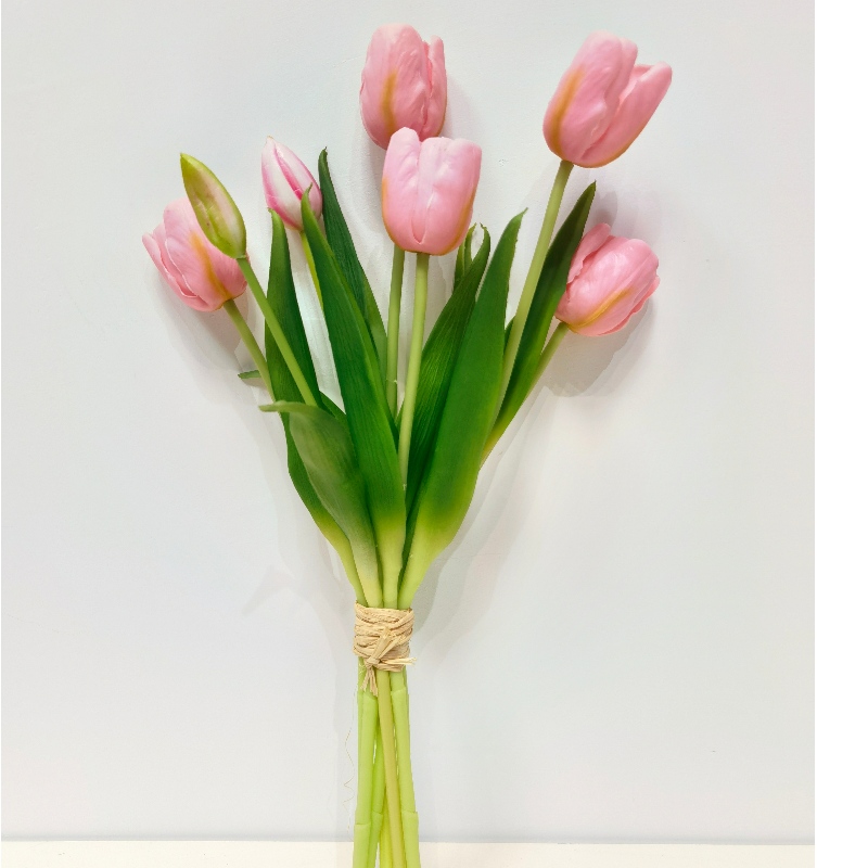 Promotionele producten kunstbloem tulp enkele steel home decoratieve real touch simulatie tulpen