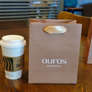 Luxe matte speciale papieren zak