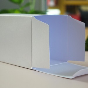 Premium aangepaste plooi-Einddoos