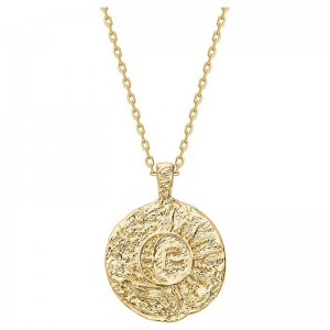Eternal Sunburst Radiance hangerketting, een symbool van tijdloze energie en elegantie