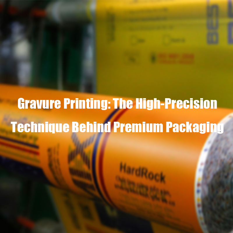 Gravure -afdrukken: de high-Precisietechniek achter premium verpakking