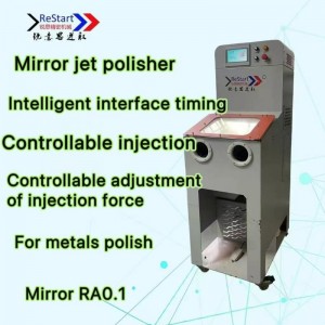 Apparatuur voor polijsten en ontbramen met schuurmiddelen