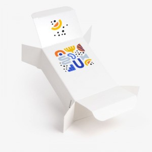 Levendige abstracte geschenkdoos