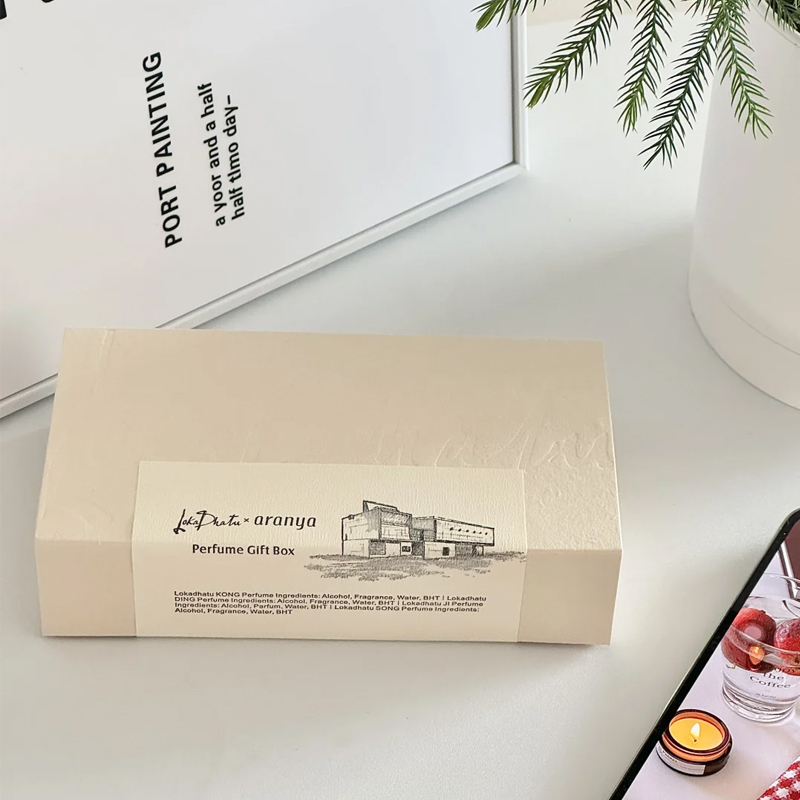 Elegantie parfum geschenkdoos
