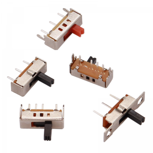 Dia -schakelaar SS13D07 Single-Rij vier-Pin Micro Toggle Switch, Vertical Toggle Switch voor elektrische apparaten, 3, 4, 5 en 6 posities schuifschakelaar