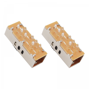 Slide Switch SS23F10 Drie-Snel schuifschakelaar voor LED -licht kleurtemperatuuraanpassing en hoog-Speed ​​Hair Dryer Motor