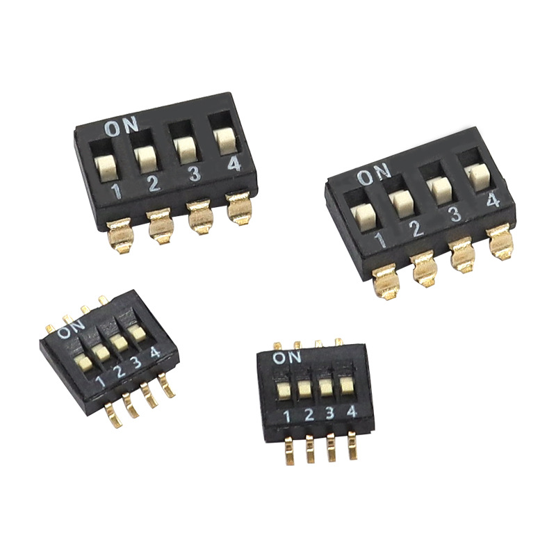 Dip Switch DSHS-04-Sgt, ​​signaalontvangstmodule voor automotive automatiseringsapparatuur