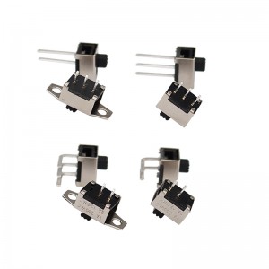 Slide Switch SS12E88 Side Push-Pull elektrische massager is een multi-Functionele schakelaar met hoge snelheidsregulatie en grote stroom