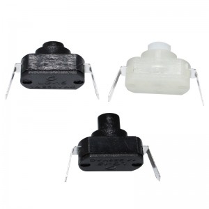 Push Switch LG-15 Normaal gesloten reset zelf-vergrendeling, slot-Gratis knopschakelaar LED -bureaulamp zaklamp