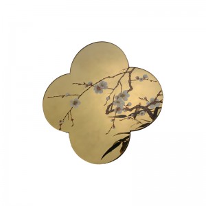 Zotye roestvrijstalen goud geëlektroplateerd Chinees-Stegen met roestvrijstalen decoratieve items met stijl