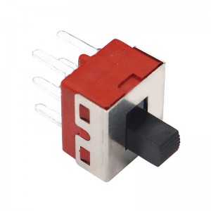 Slide Switch SS22D10 High-Huidige schuifschakelaar voor medisch speelgoed, audioapparatuur, elektronische producten, verticale en verticale pull 2-Positie schuifschakelaar