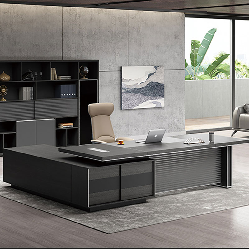 Modle DBT004 Dio Light Luxe Eenvoudig Modern Kantoor Single Manager Bureau Executive Computerbureau, Hoog-einde Office Executive Desk.