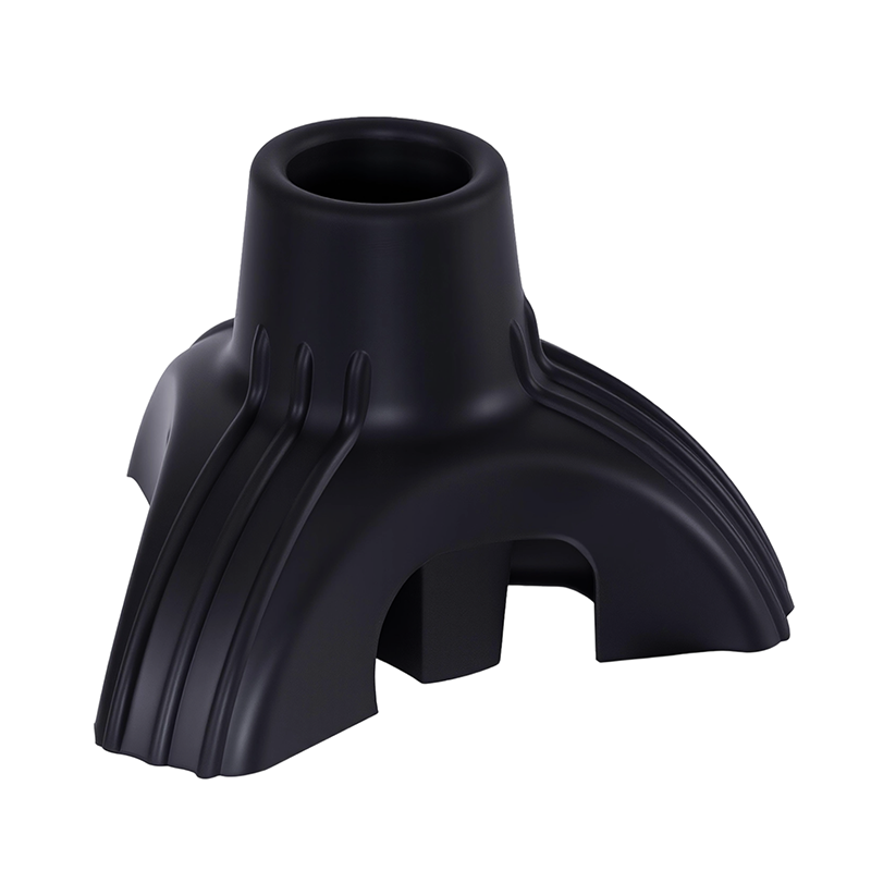 Driepolige rubberen wandelstokvoet